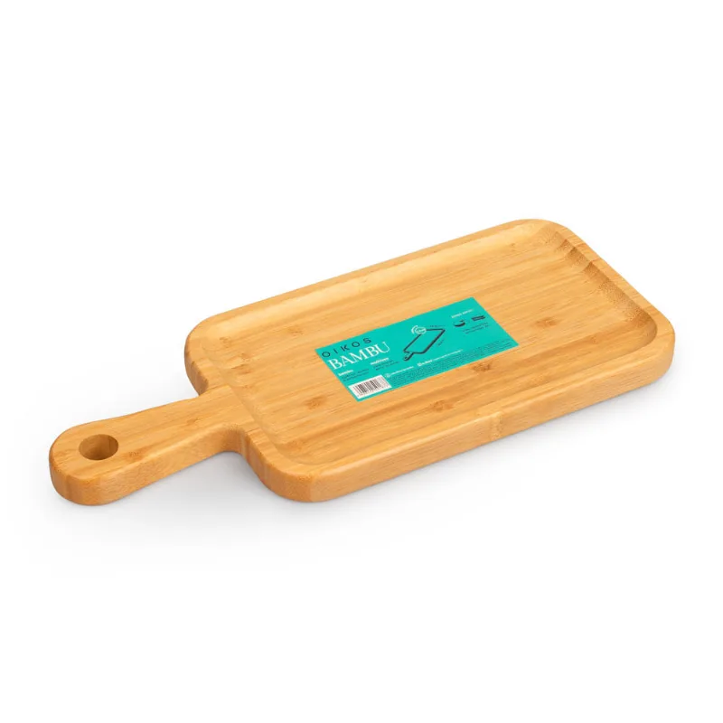 Tábua em Bambu Corte Retangular Oikos 34,4cm