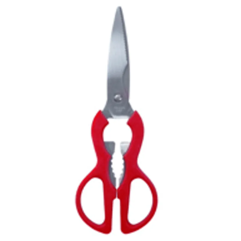 Tesoura Culinária Multiuso Vermelho Oikos