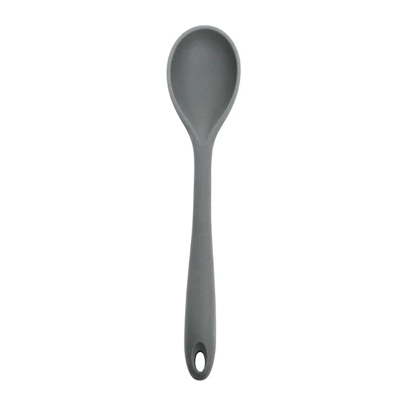 Colher De Silicone Cinza Mozcada