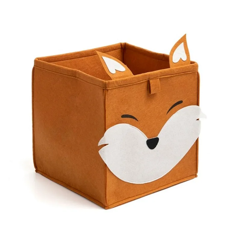 Cesto Infantil De Feltro Raposa Oikos