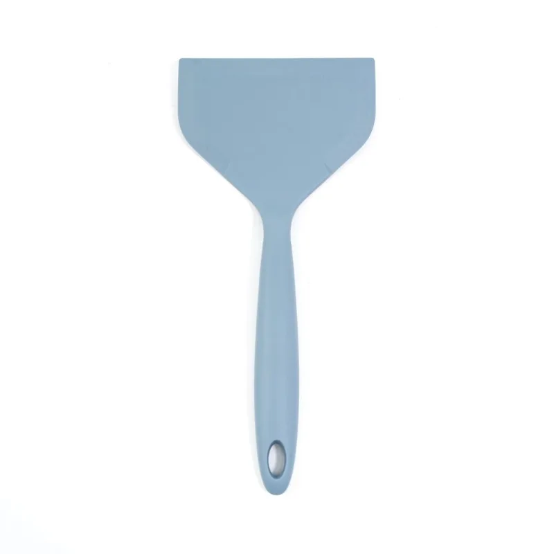 Espatula Larga Silicone Oikos Azul