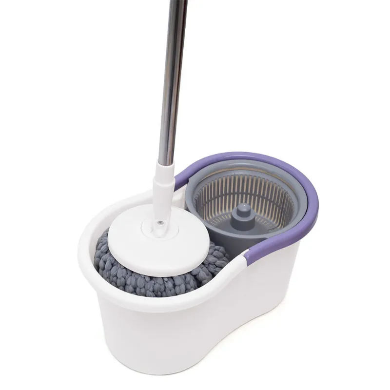 Mop Giro Simples com Balde Branco 8L