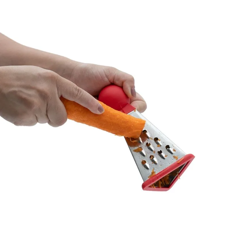 Ralador 3 Faces De Inox Com Silicone Mozcada