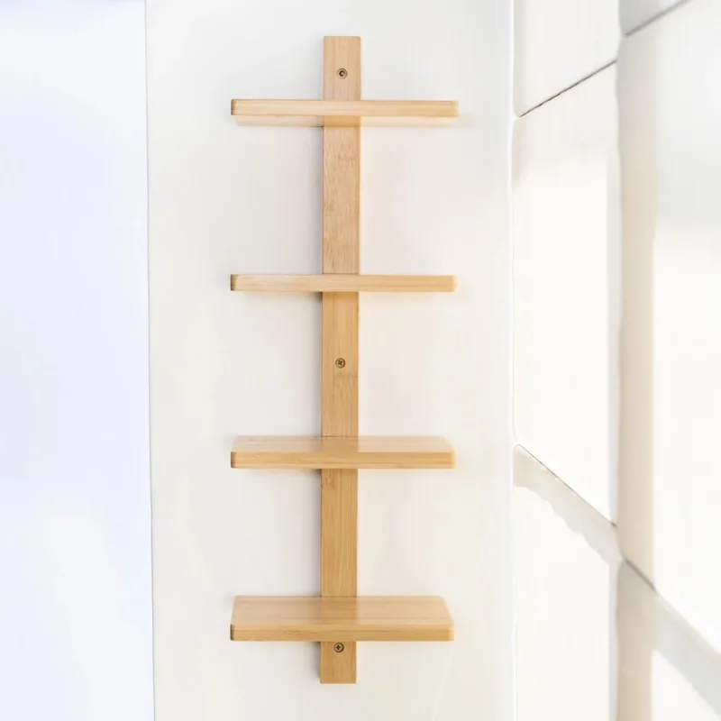 Estante Suspensa 4 Andares Natural Oikos