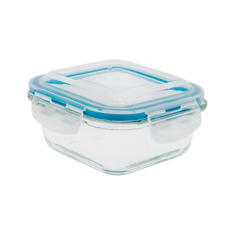 Pote Hermético em Vidro Quadrado Oikos 800ml