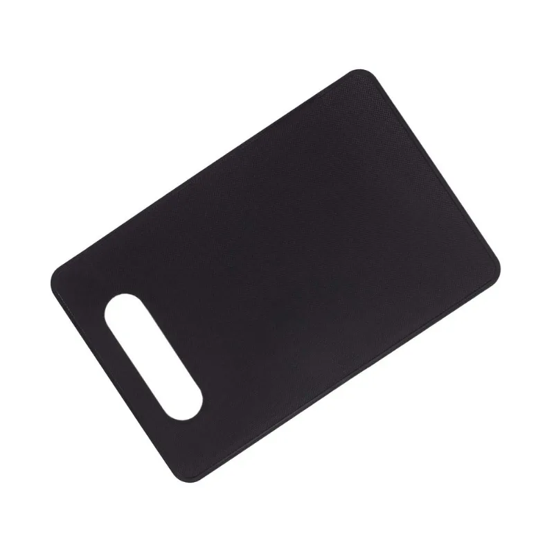 Tabua De Corte Quadrada De Plastico 29Cm Preto Mozcada