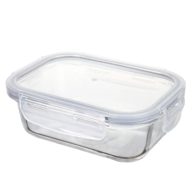Pote de Vidro Hermético Retangular Mozcada 600ml