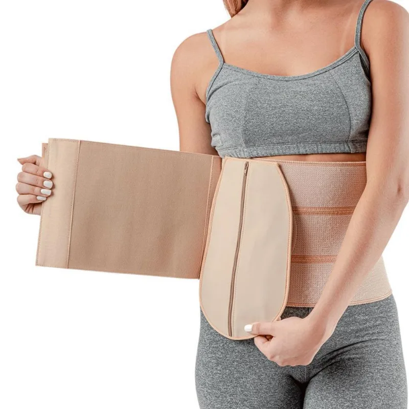 Faixa Abdominal Cinta Bolsa De Colostomia 4 Painéis G/gg