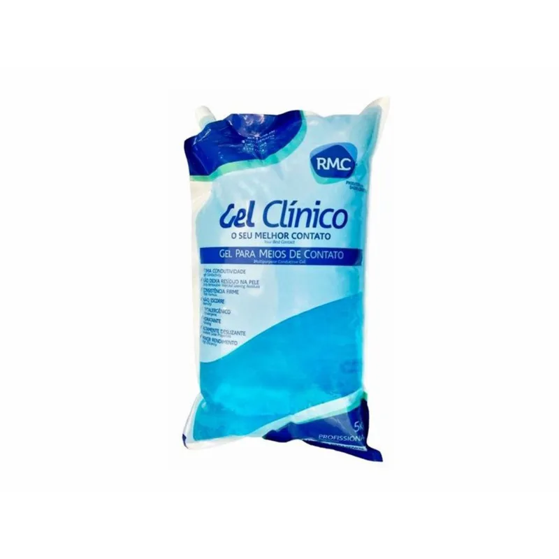 Gel Condutor Azul - Sem Álcool - Bag 5kg - rmc