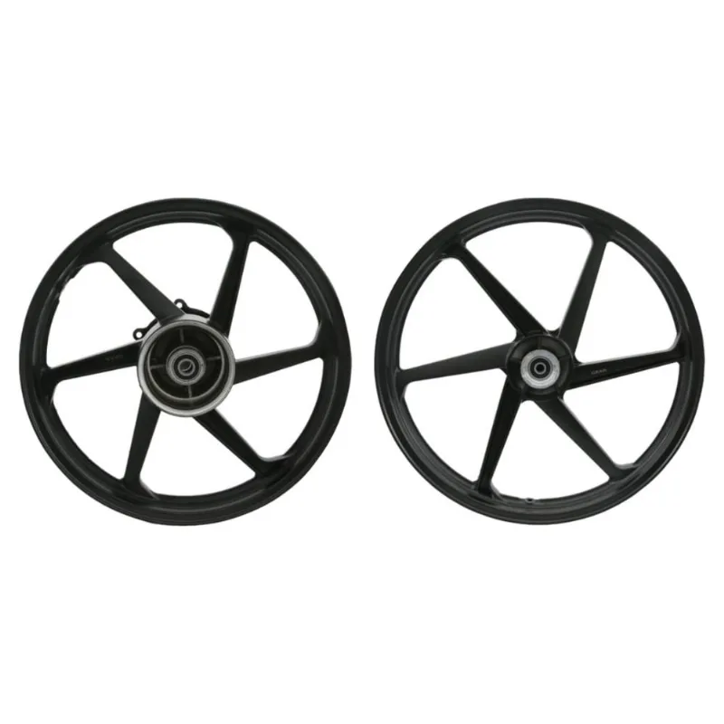 Aro Liga Leve Gear Bros 125/150 2003 A 2015 ESD Disco 6 Pontas Preto (MP)