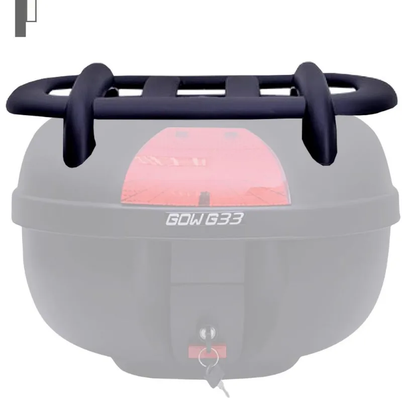 Bag Bauleto Bau Gow 33 Litros Suporte Auxiliar Bagageiro - Gow
