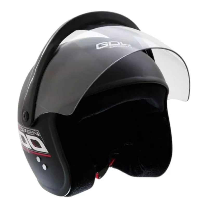 Capacete GOW Interlagos Open 300 Preto Fosco 56 (MP) - Gow