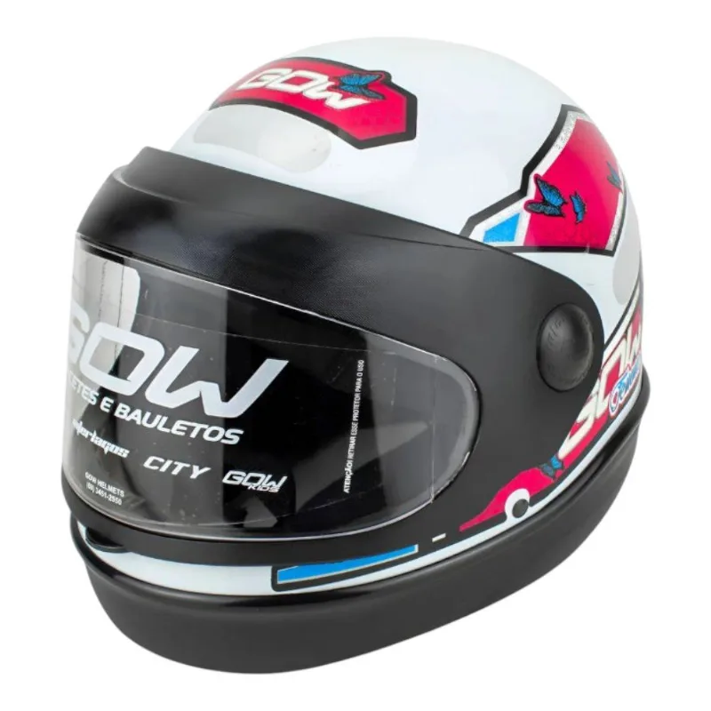 Capacete GOW Interlagos Femme Branco 56 (MP) - Gow