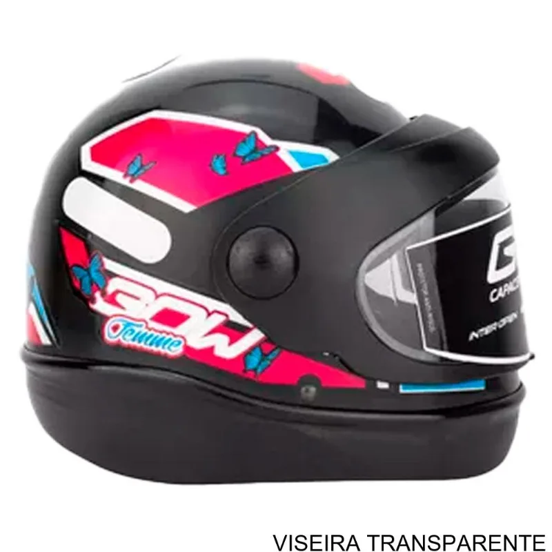 Capacete Gow Interlagos Preto 56 (MP) - Gow