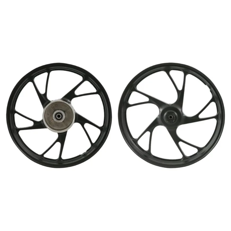 Aro Liga Leve Gear Titan 160 2016 A 2025 ESD Disco 5 Pontas Pé De Galinha Preto (MP)