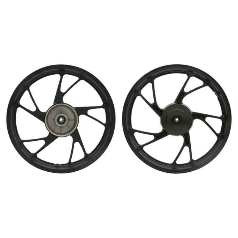 Aro Liga Leve Gear Titan 150 2004 A 2013 KS Tambor 5 Pontas Pé De Galinha Preto (MP)