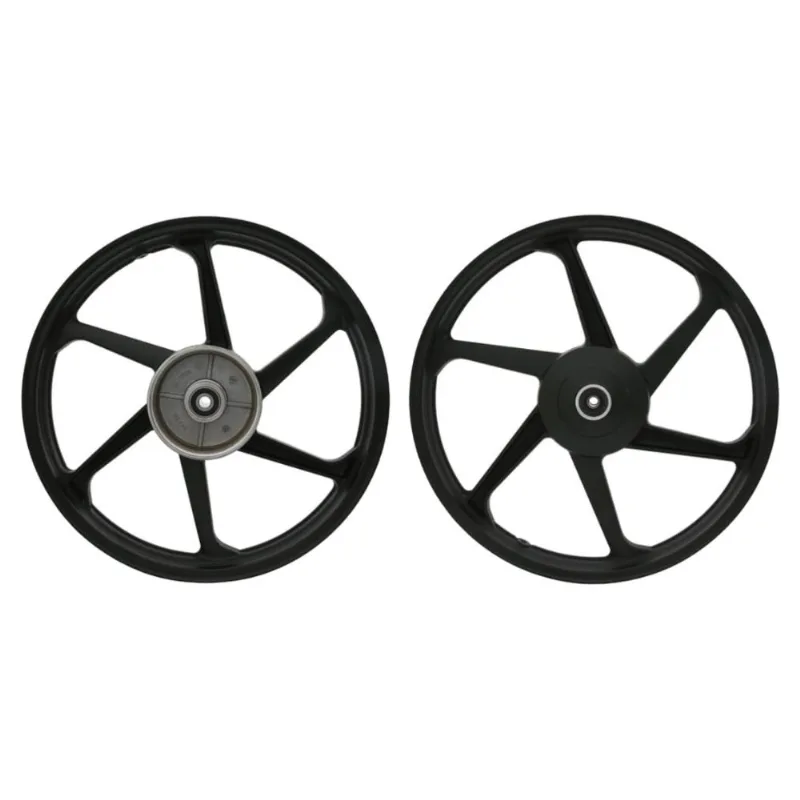 Aro Liga Leve Gear Titan 125/150 2009 A 2013 KS Tambor 6 Pontas Preto (MP)