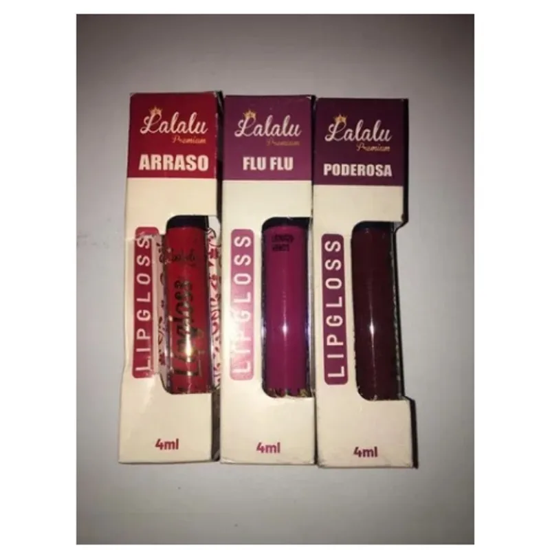Kit Lip Gloss Lalalu