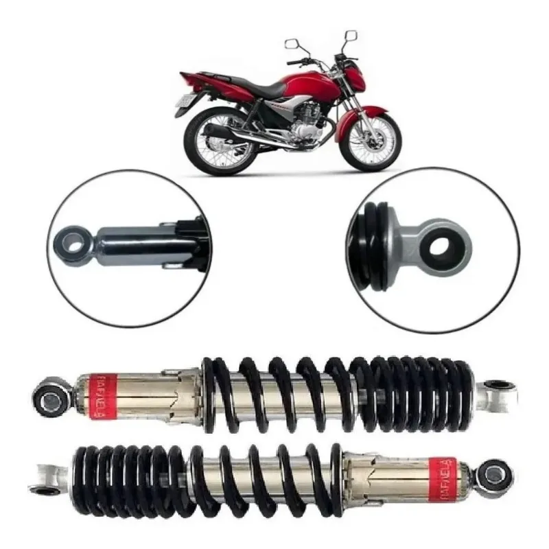 Par Amortecedor Honda Cg Titan Fan 150 125 2004 A 2014