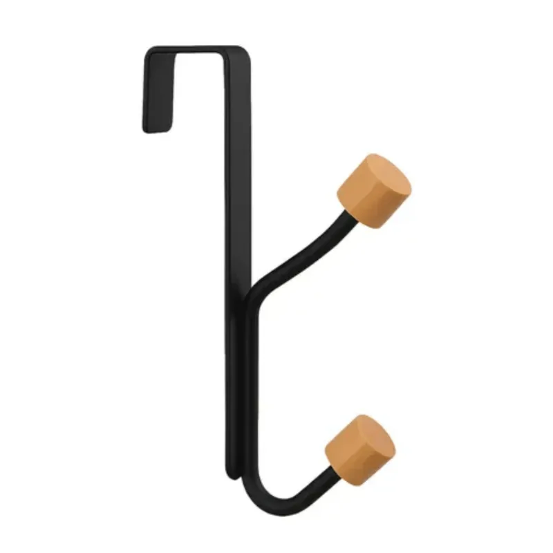 Gancho Para Porta Em Metal - Preto - Livon Onyx