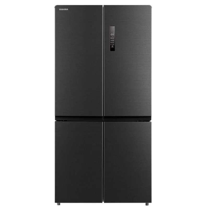 Refrigerador Toshiba Frenchdoor Convertzone 638l 127v Cinza Morandi, Motor Origin Inverter, Alloy Cooling Gr-Rf646