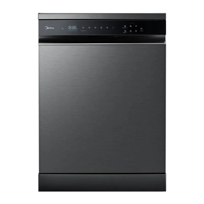Lava Louças 14 Serviços Black Inox SmartHome Midea MDWEF1433GBS2 - 220v - Midea