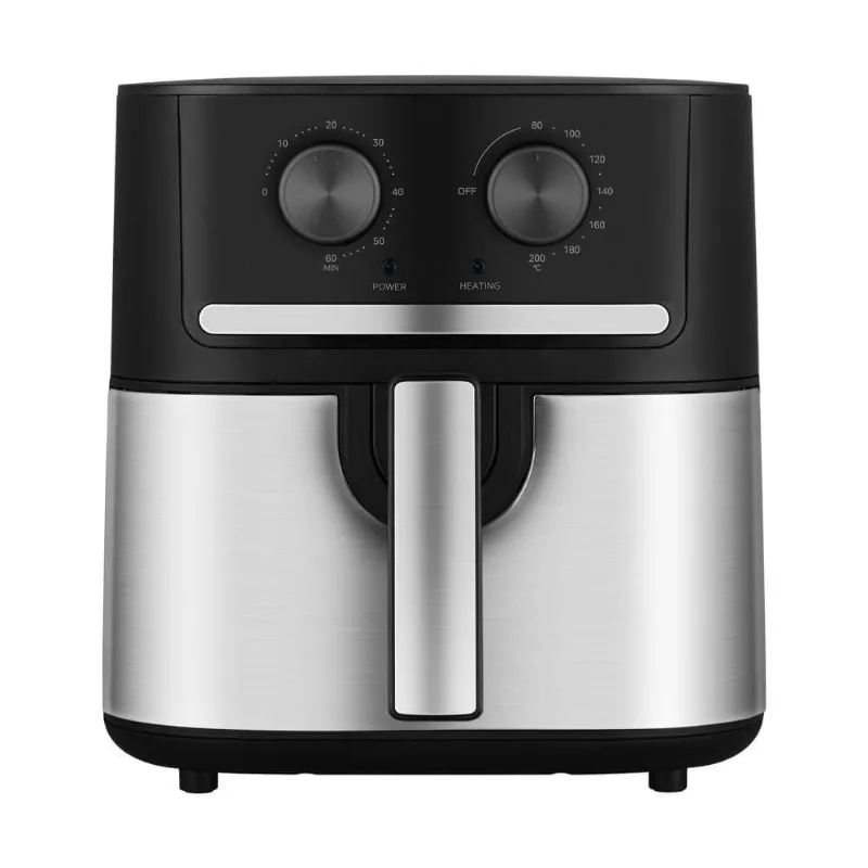 Fritadeira Air Fryer Midea Cyclone Preto e Inox 5,5L 220V FM55S2 - Midea