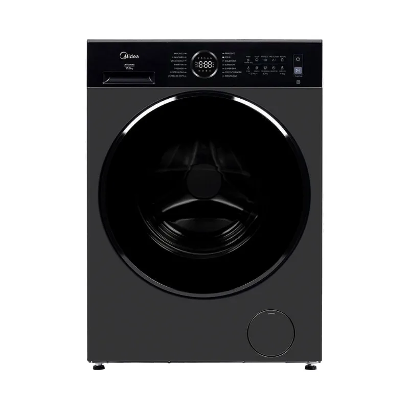 Máquina de Lavar 11,5kg Titanium Slim Conectada Midea MF205W115WB/GK-02 - 220v - Midea