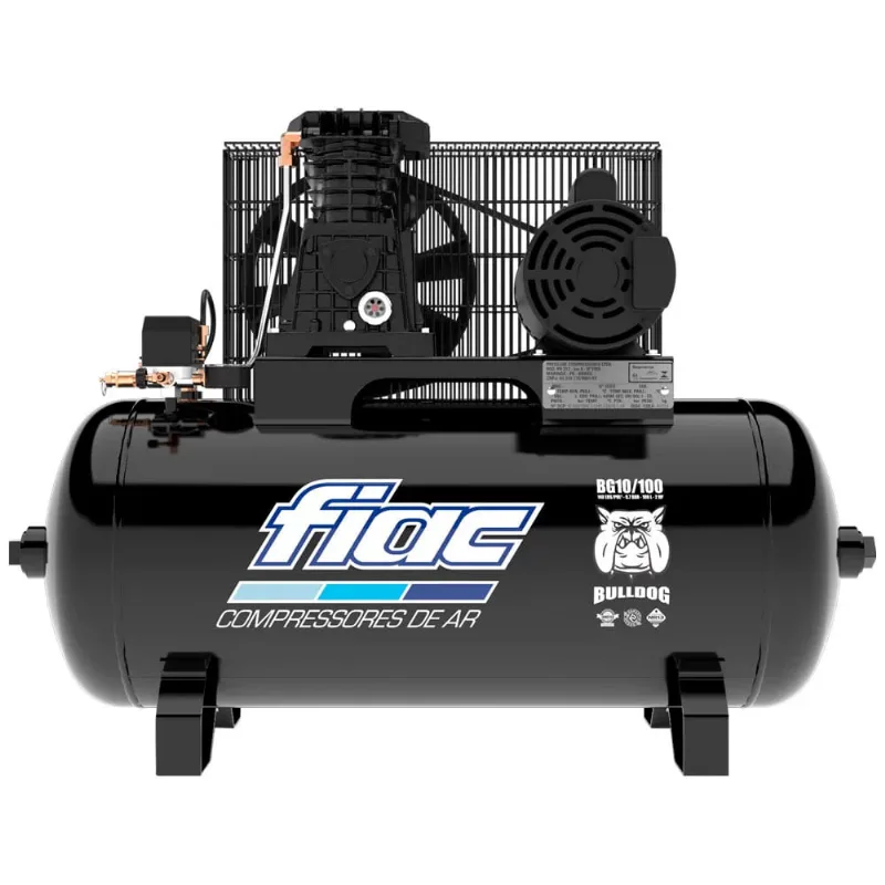 Compressor de Ar 10 Pés 100L Bulldog Monofásico 8975703047