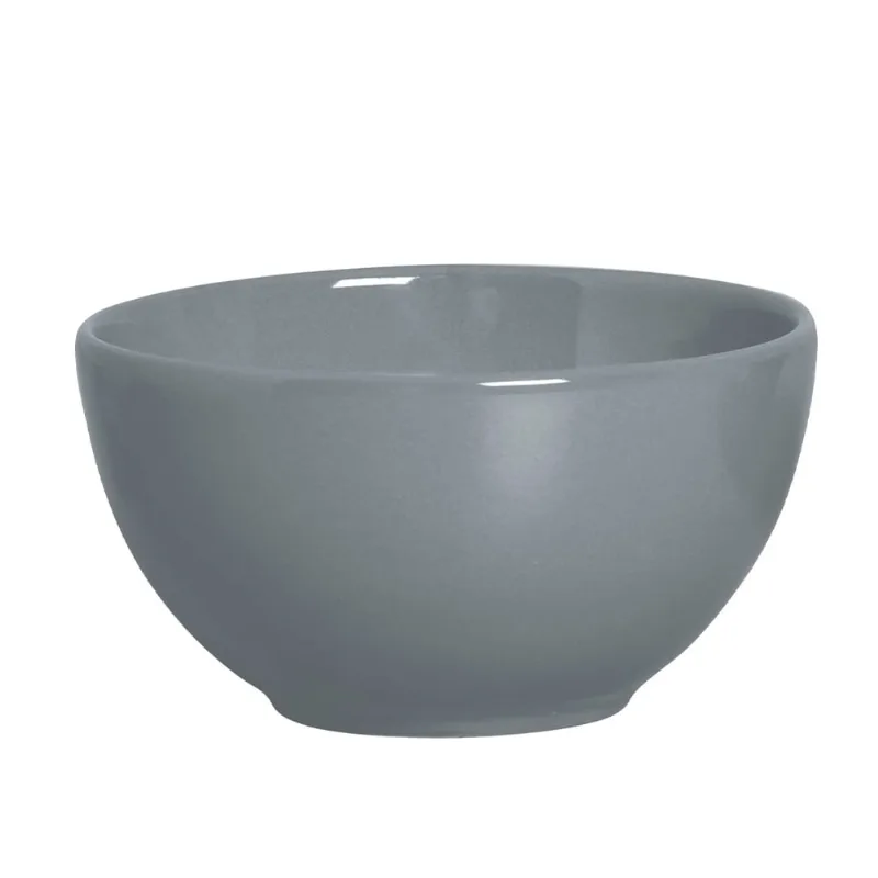 Bowl Slim Absoluto 350Ml Cinza Metalizado 12,5Cm - Alleanza - Alleanza