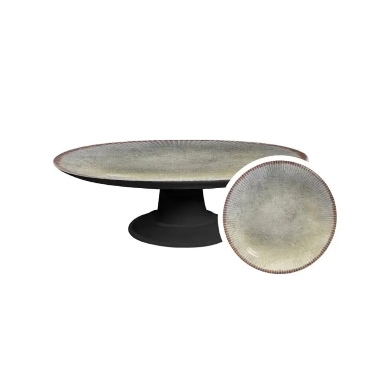 Boleira Pequena de Ceramica 21cm Jacarta - Alleanza Boleira Pequena de Ceramica 21cm Jacarta Alleanza