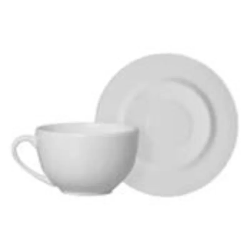 Xícara Chá Alleanza Branco Liso 15,7 Cm Capacidade 200 Ml - Alleanza