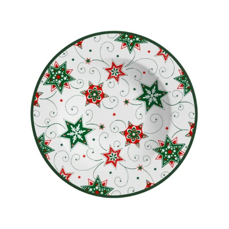Prato Fundo 25cm Natal - Alleanza Prato Fundo 25cm Natal Alleanza