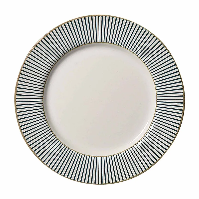 Prato Sobremesa Cerâmica Prata Ritz 1094-103 Alleanza
