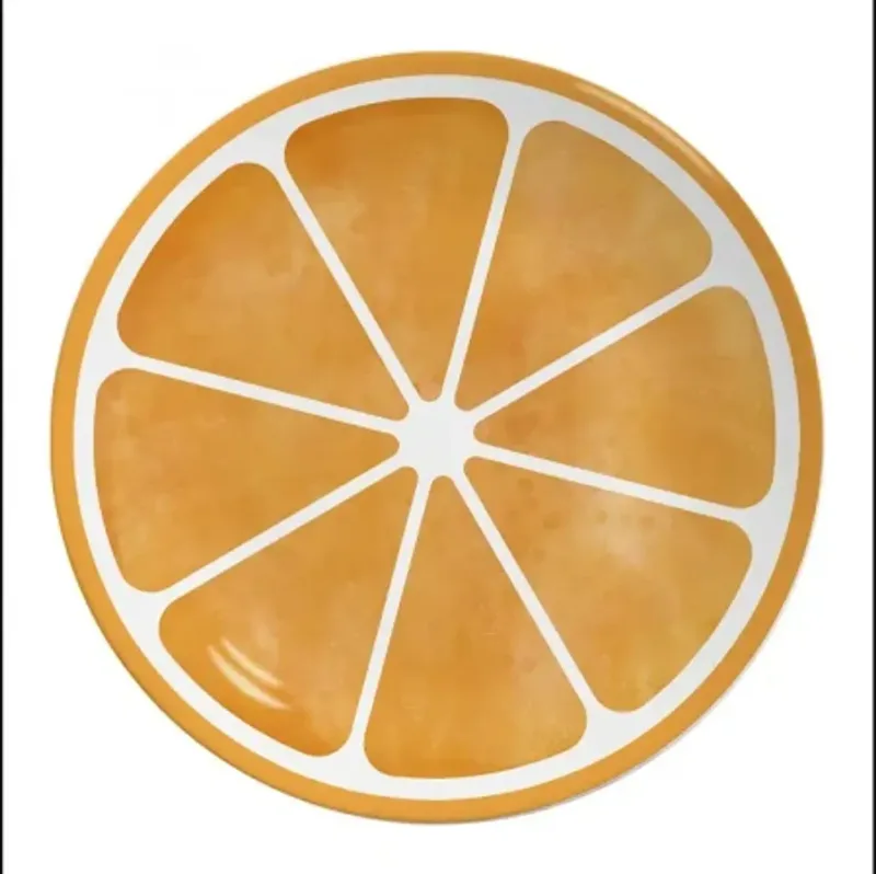 Prato Raso Alleanza Cerâmica Laranja 29cm - Alleanza - Utilidades E Casa