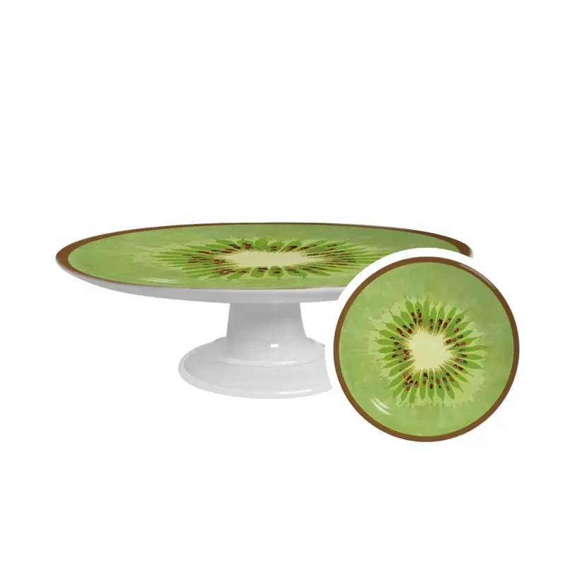 Boleira Alleanza Ceramica Média Kiwi 29cm - Alleanza - Utilidades E Casa