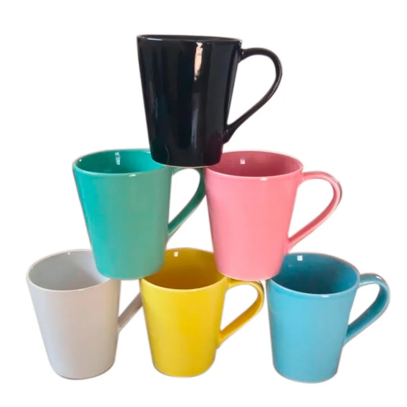 Caneca Alleanza Tulipa Porcelana Sortida 370ml - Alleanza