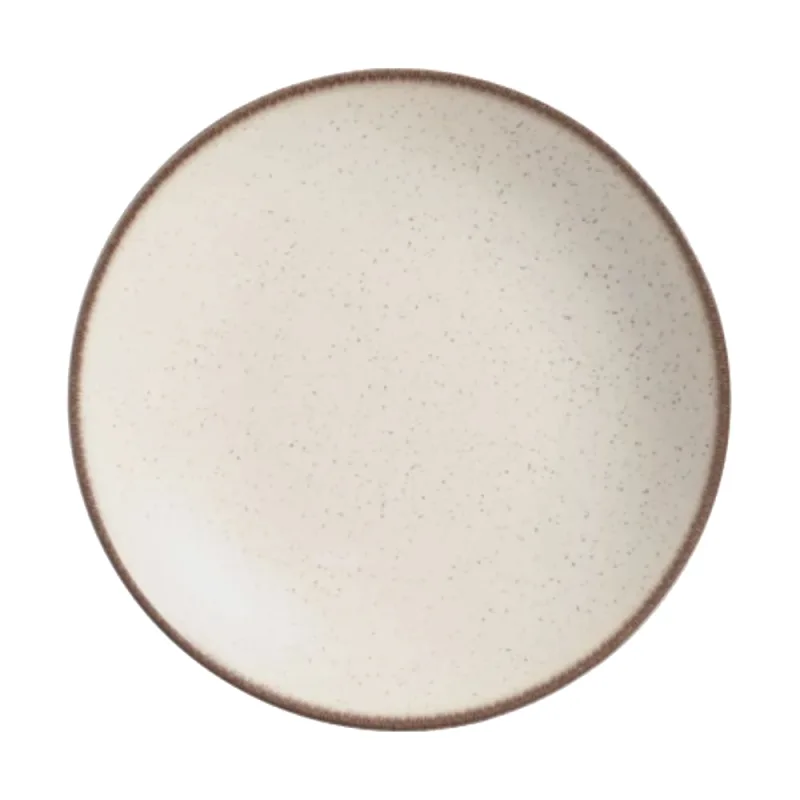 Prato Fundo Alleanza Cerâmica Vanilla 24.5cm - Alleanza - Utilidades E Casa
