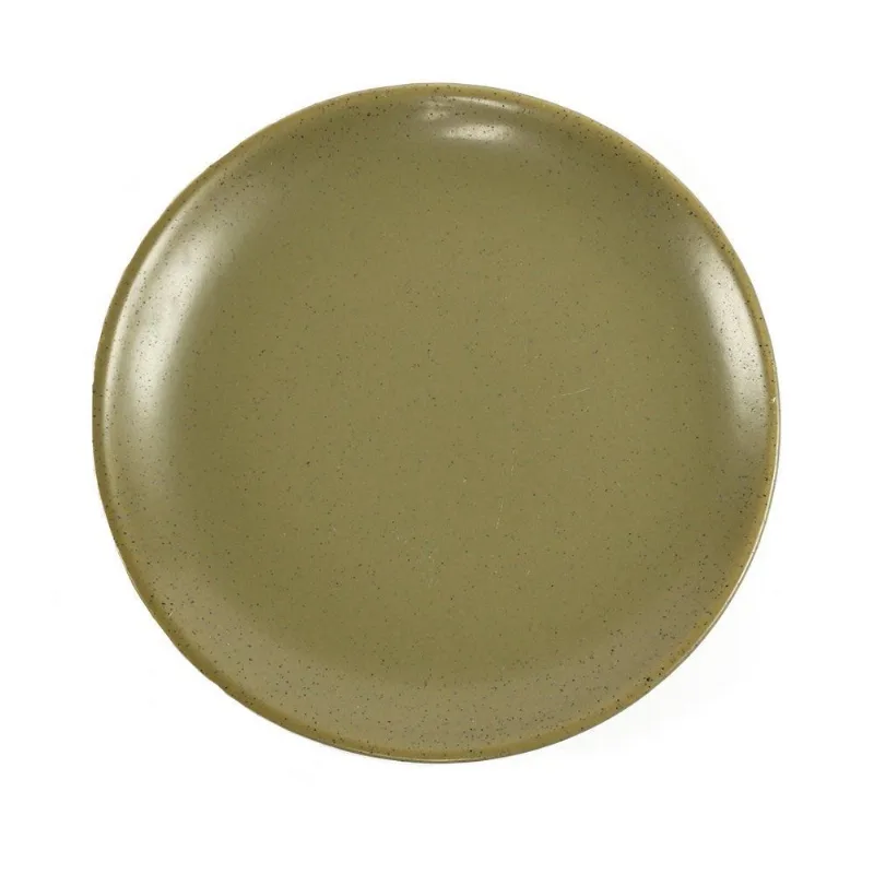 Prato De Sobremesa Coupe Organic Olive Alleanza - Cerâmica - Alleanza