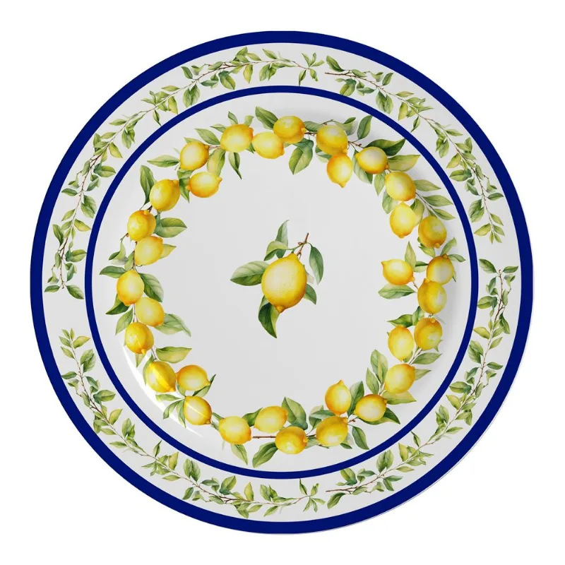 Prato Raso Flat Limone 29Cm - 1101 - Alleanza - Alleanza