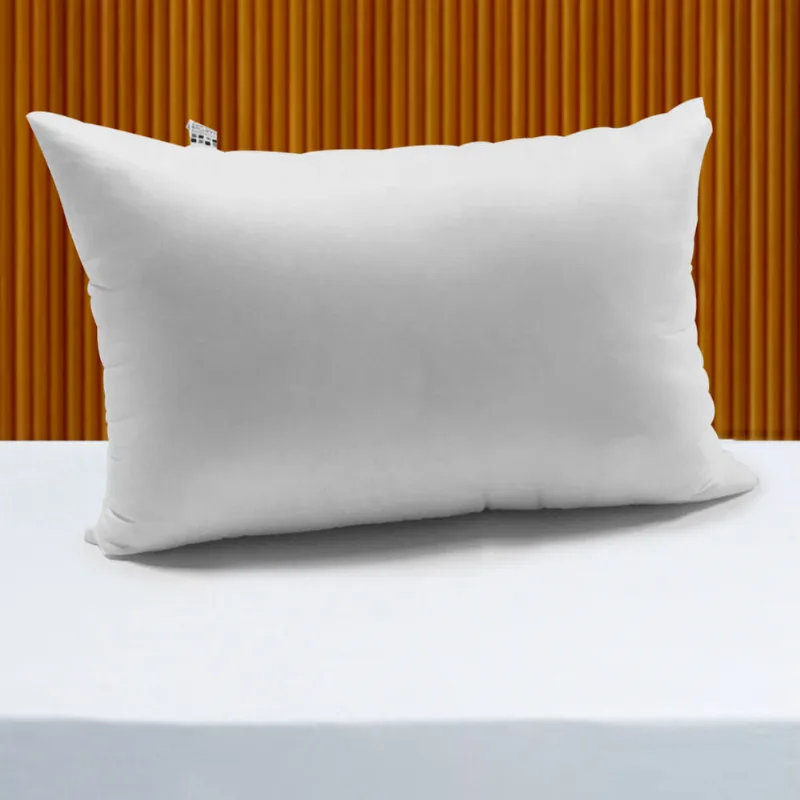Travesseiro Percal 50x70cm Casa Dona 200 Fios Fibra Siliconada Branco