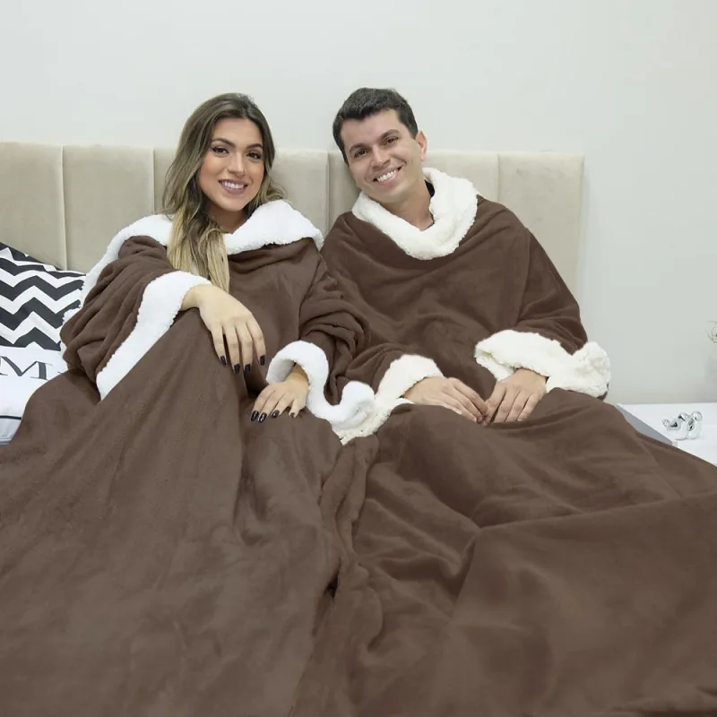 Cobertor Confortável de Manta para Casal Casa Dona - Não Disponível - Cama, Mesa E Banho