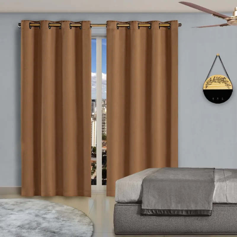 Cortina para Quarto e Sala Blackout Avelã 2,80 X 2,60 Metros Casa Dona