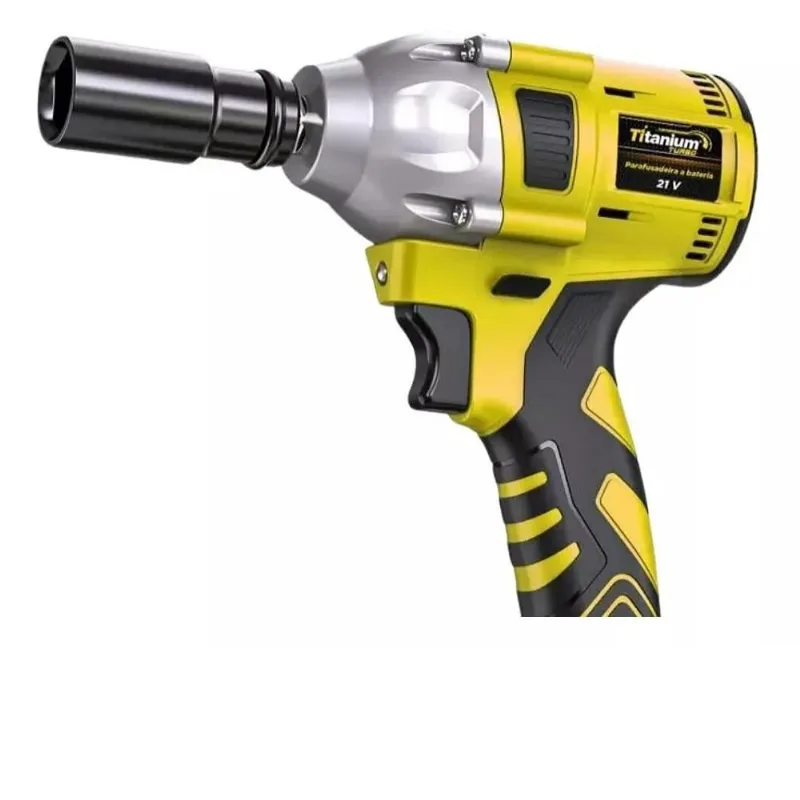 Chave De Impacto 21v 1/2'' Bateria Brushless Titanium