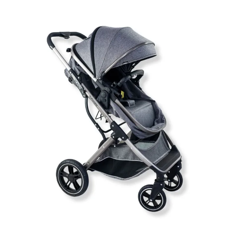 Carrinho moisés 0 A 15KG zoe cinza (loja) - galzerano