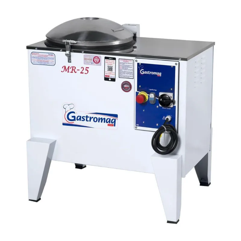 Amassadeira Rápida 25kg Mr25 Gastromaq Masseira Monofásica Epóxi 220v - GASTROMAQ - Comércio E Indústria