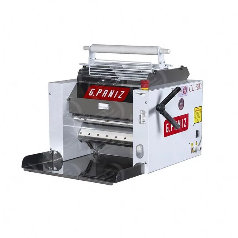 Cilindro Laminador Elétrico 39 Cm De Mesa Bandeja Inox Cl390 Bi Bivolt Gpaniz Bivolt