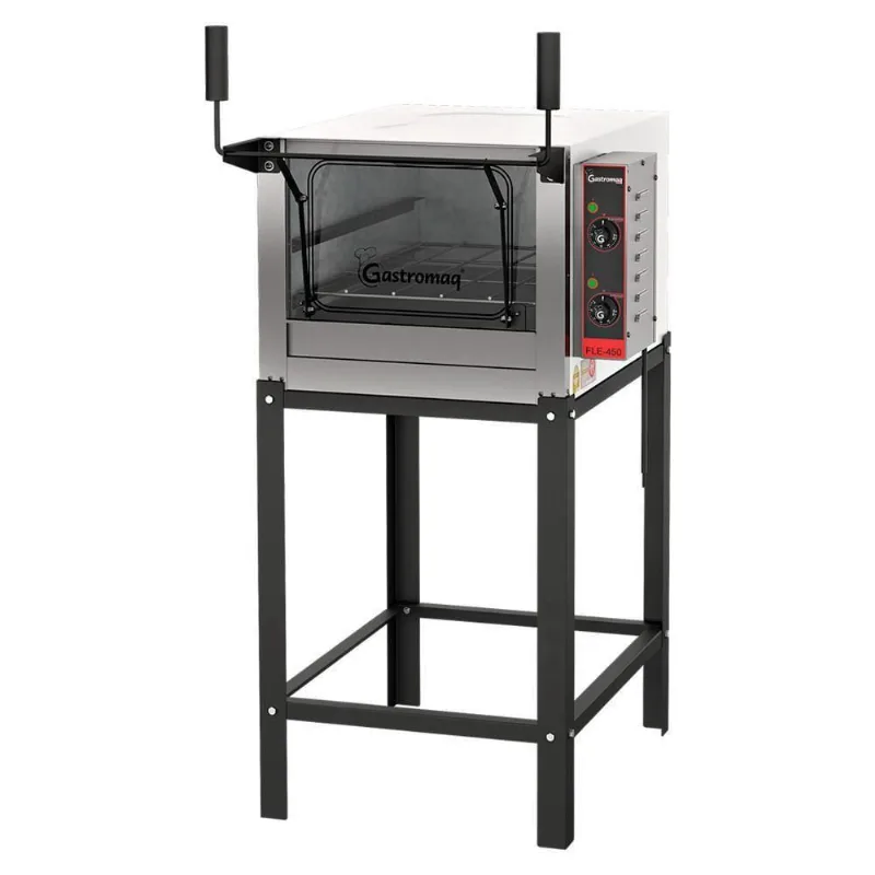 Forno De Lastro Elétrico Fle450pg 220v Gastromaq Forno Elétrico Porta Guilhotina 220v Epóxi - GASTROMAQ