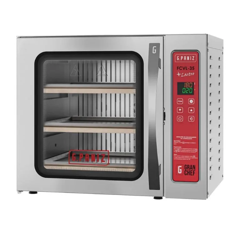 Forno Convector Granchef Gpaniz fcvl 35 Com Vapor E Pedra Refratária Em Inox 220V 60Hz 90742(38199) - G.Paniz - Comércio E Indústria