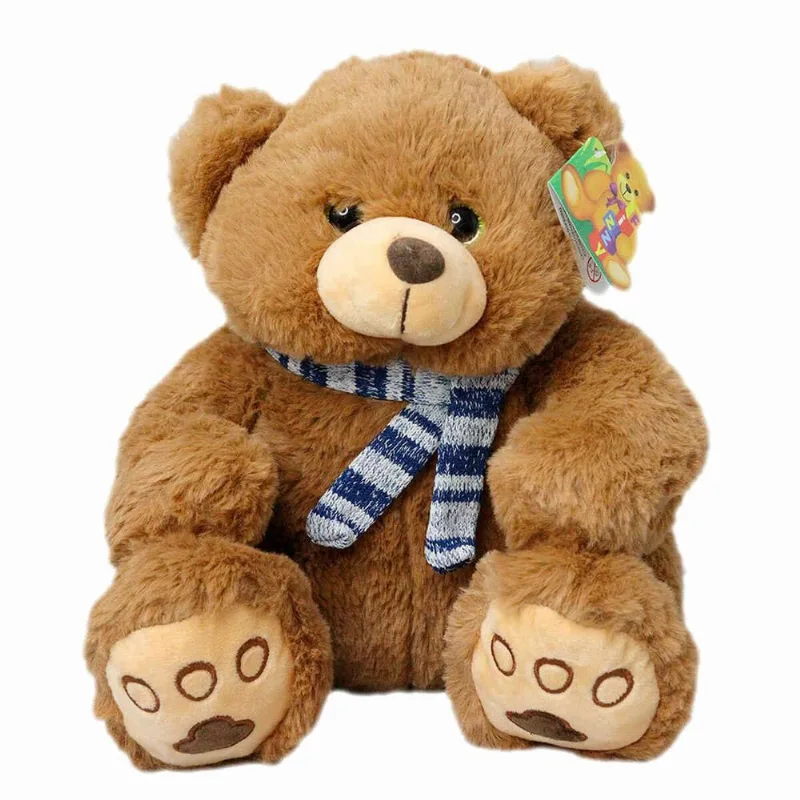 Pelúcia Fizzy Urso com Cachecol 28CM (MP)